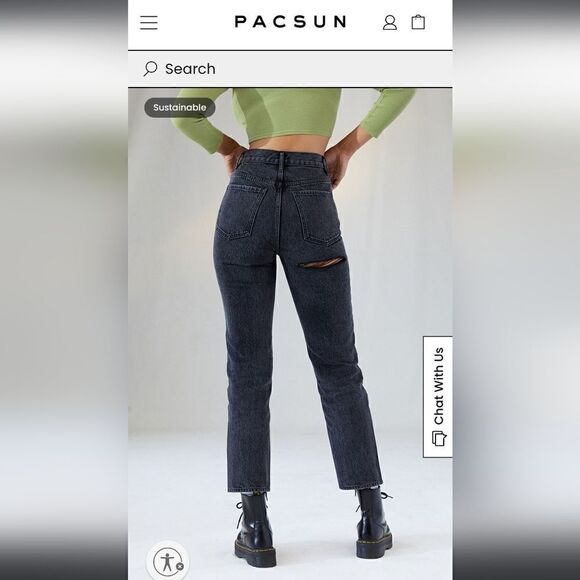 Pac sun dad Jean butt tear - Picture 4 of 5